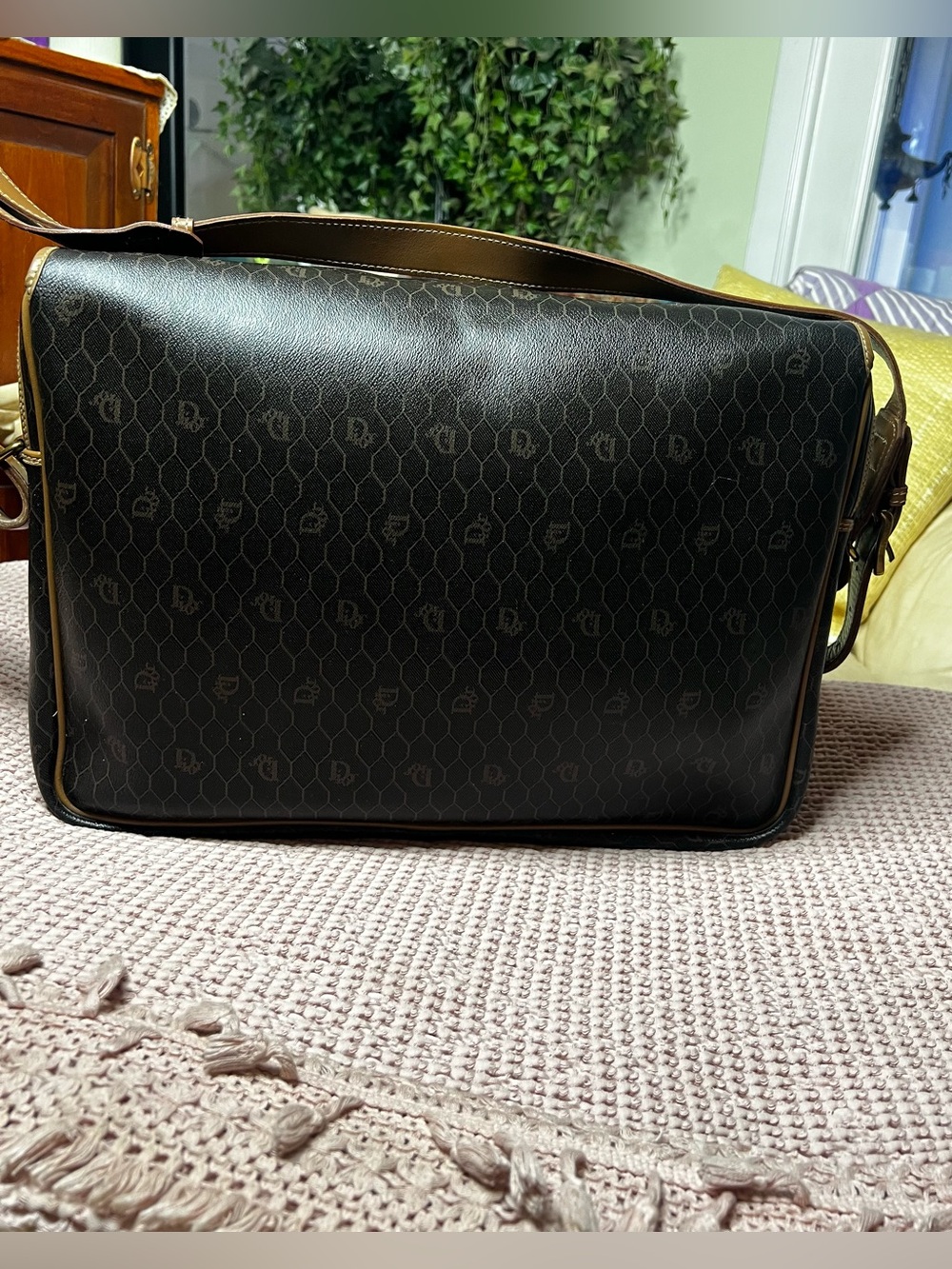 Vintage Christian Dior Travel Luggage Bag RARE - Picture 6 of 17
